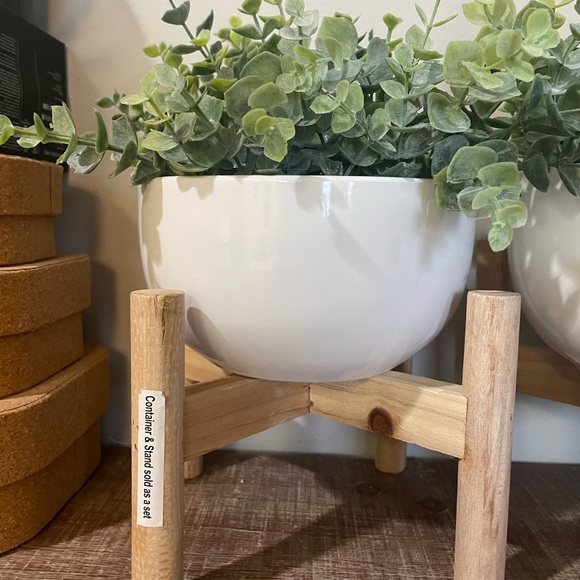 Hobby Lobby bowl and stand set (6 pieces) - Picture 5 of 6